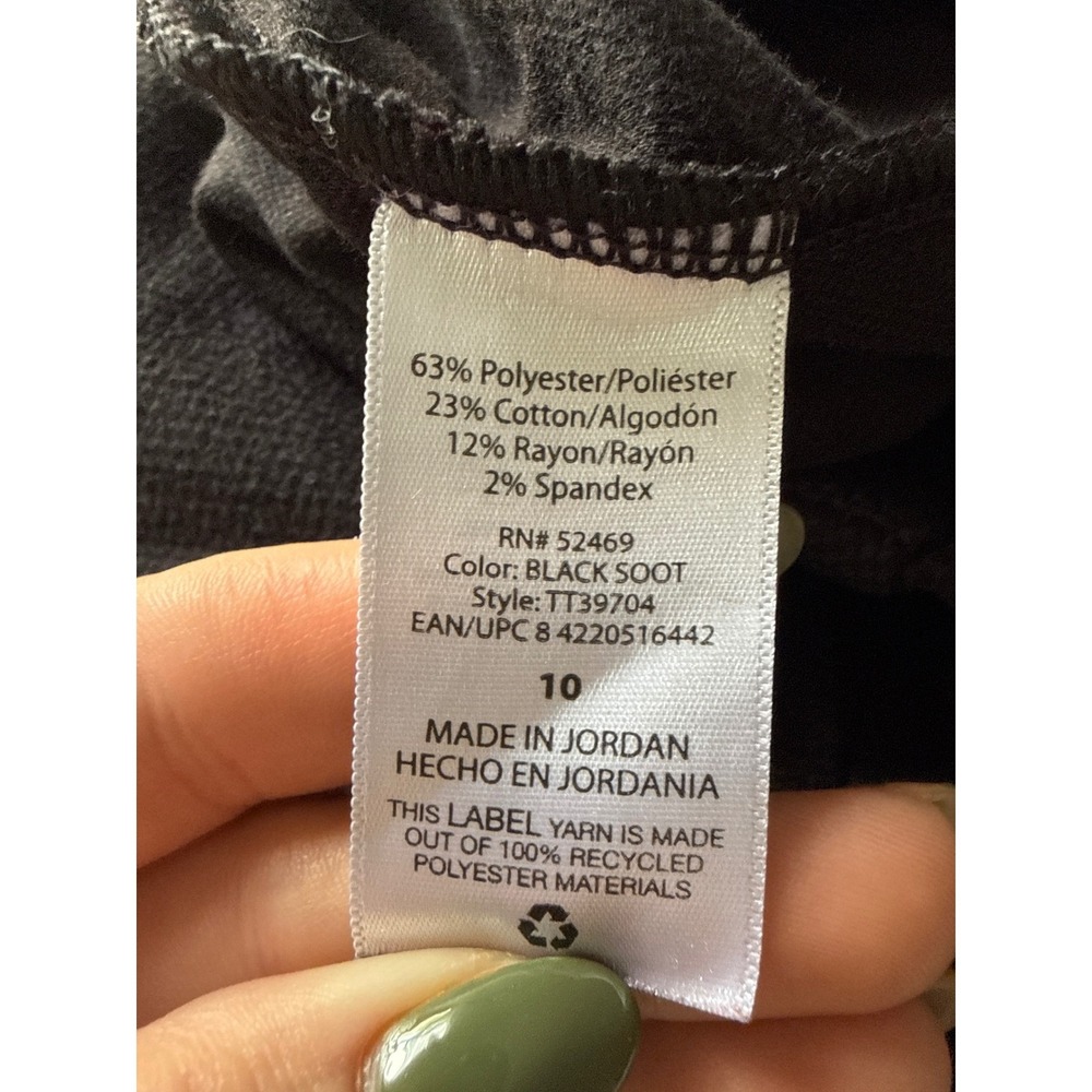 Time and Tru Black Dress Pants Women's Size 10 Career Office - Picture 3 of 4
